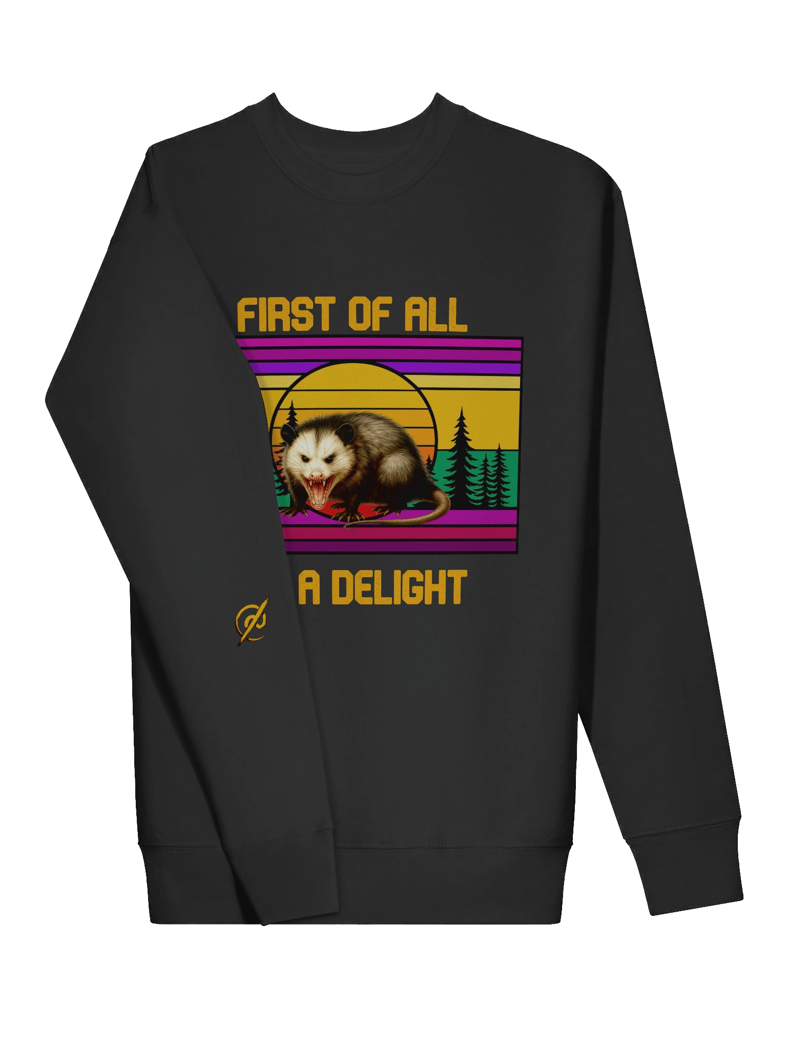 PASP Possum “I’m A Delight” Sweatshirt – Fall Edition product image (2)