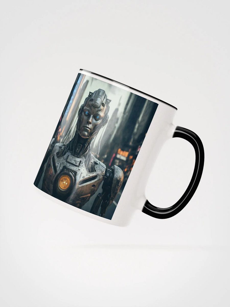 Neon Robot City Mug product image (10)