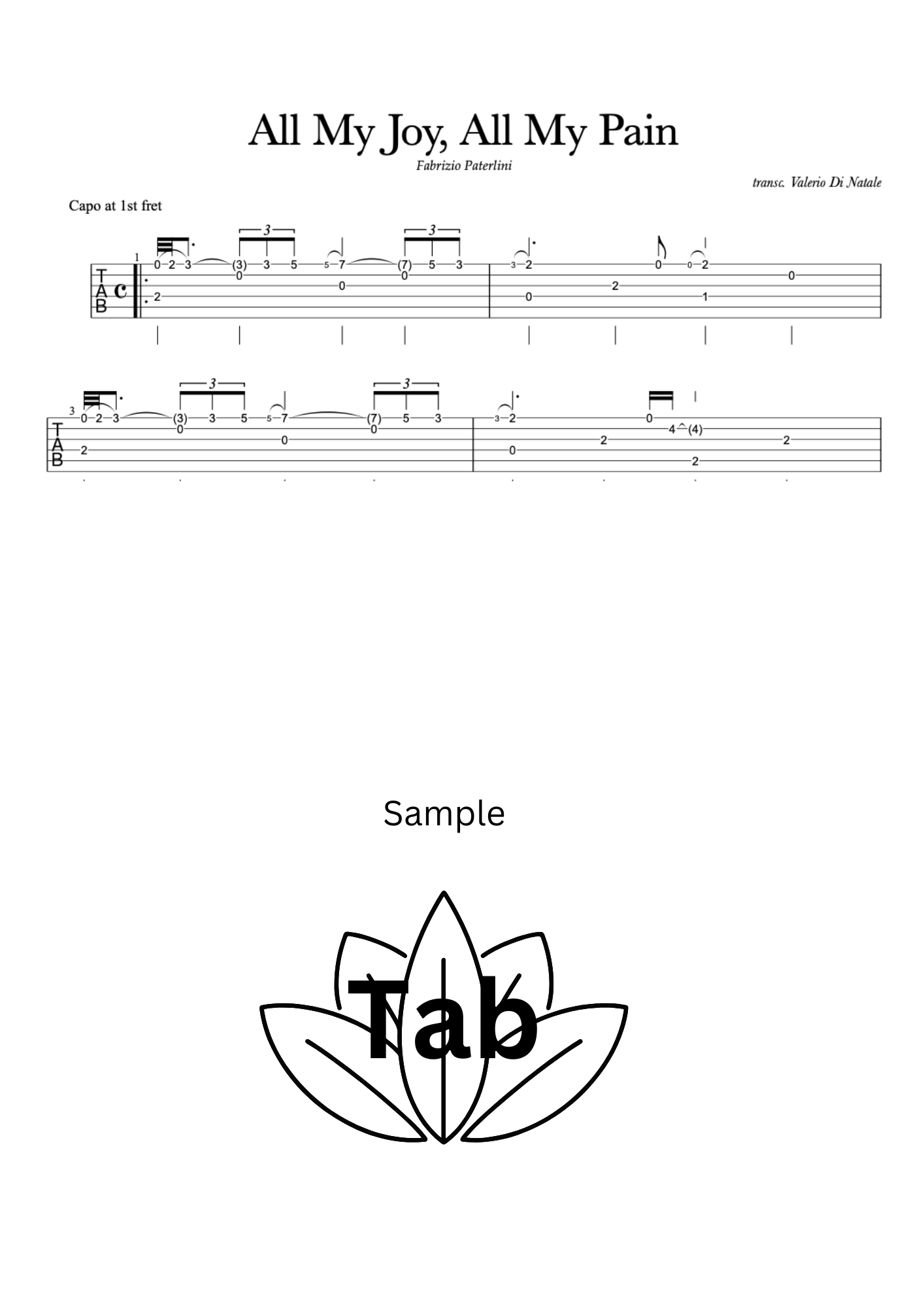 All my joy, all my pain. product image (3)