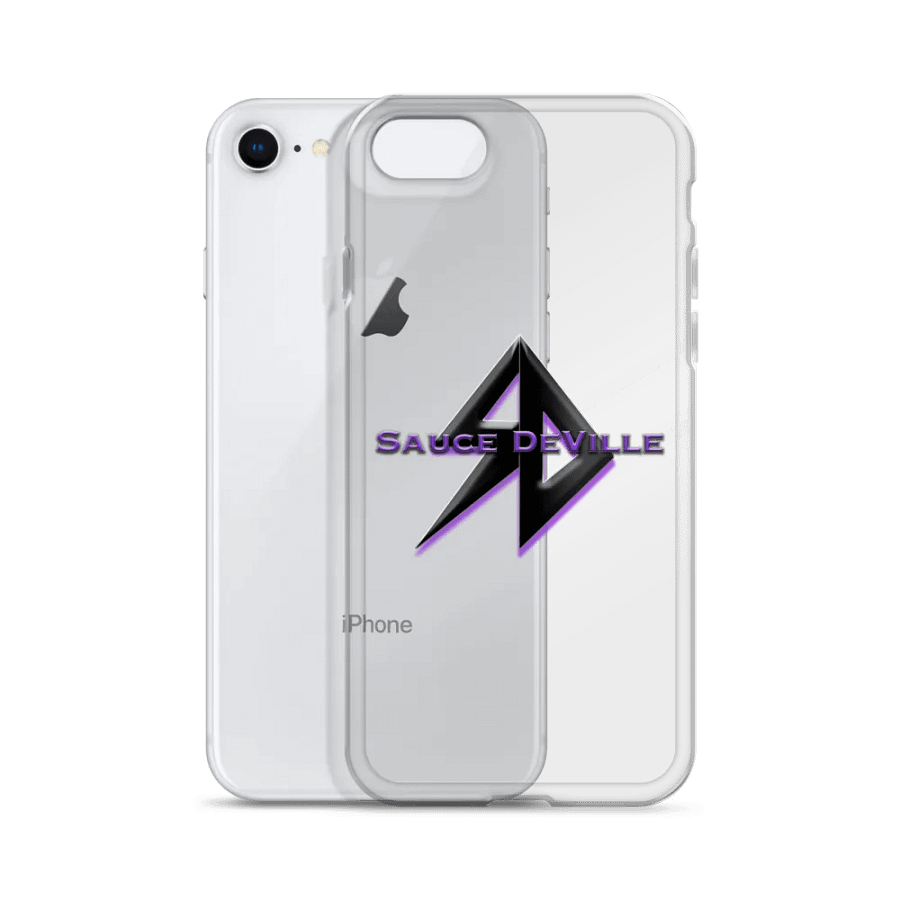 SauceDeVille Sleek & Modern iPhone® Clear Case product image (328)