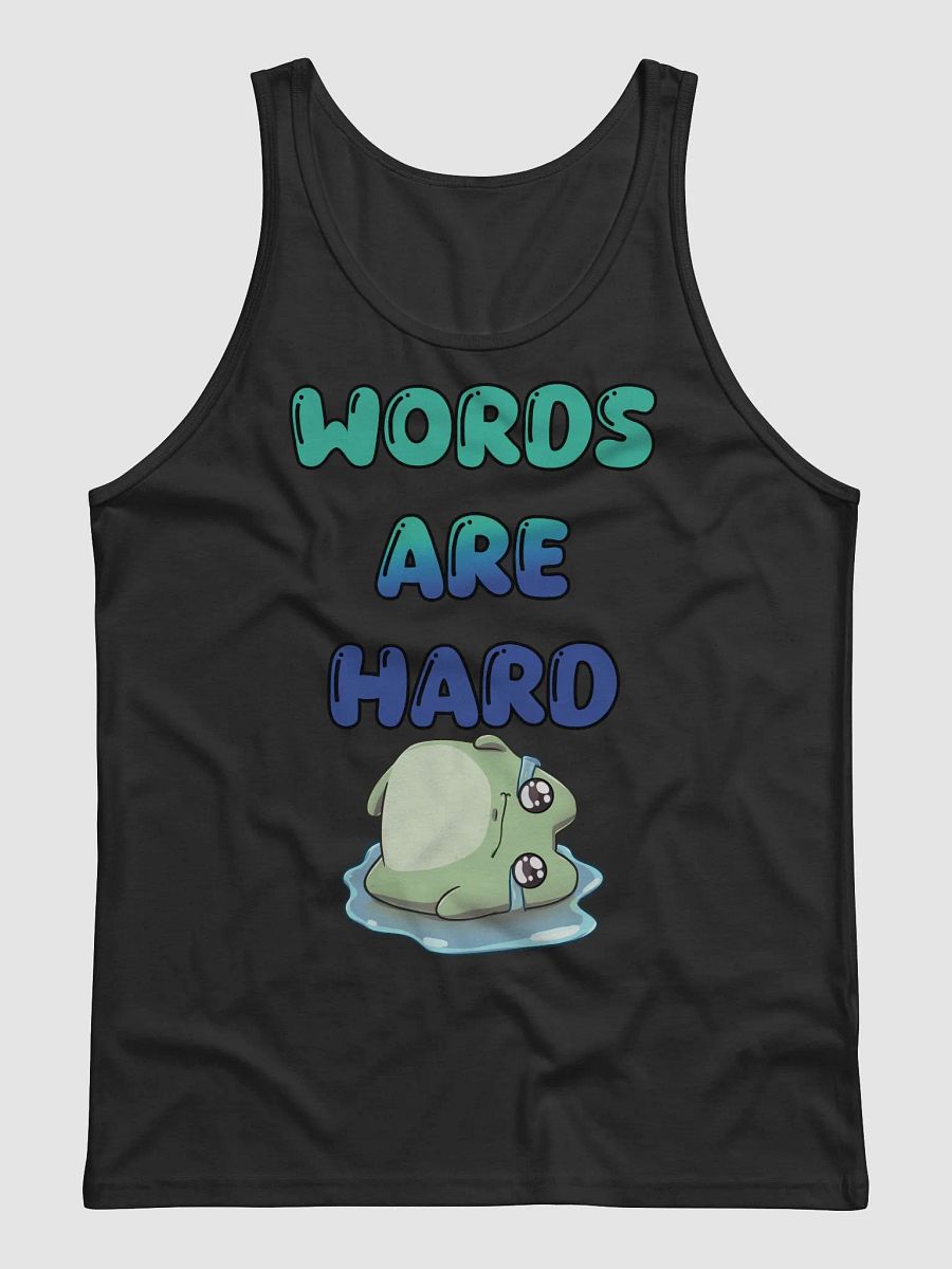 WORDS ARE HARD (Tank) product image (4)