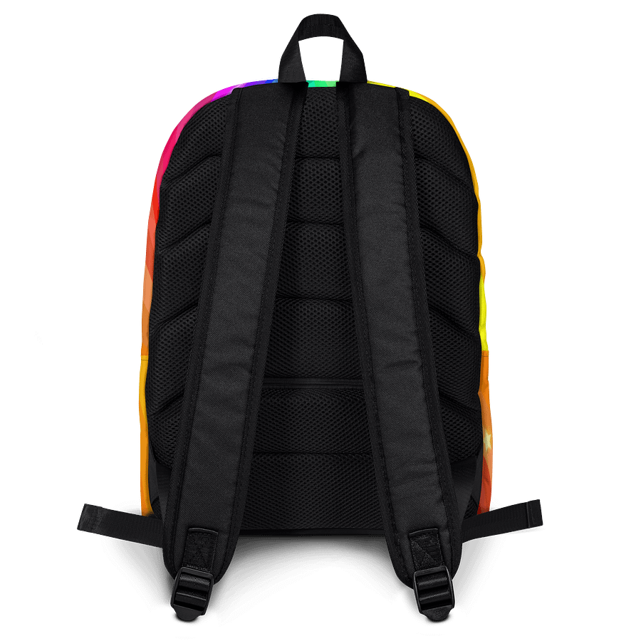 Rainbow Swirl All-Over Backpack product image (2)