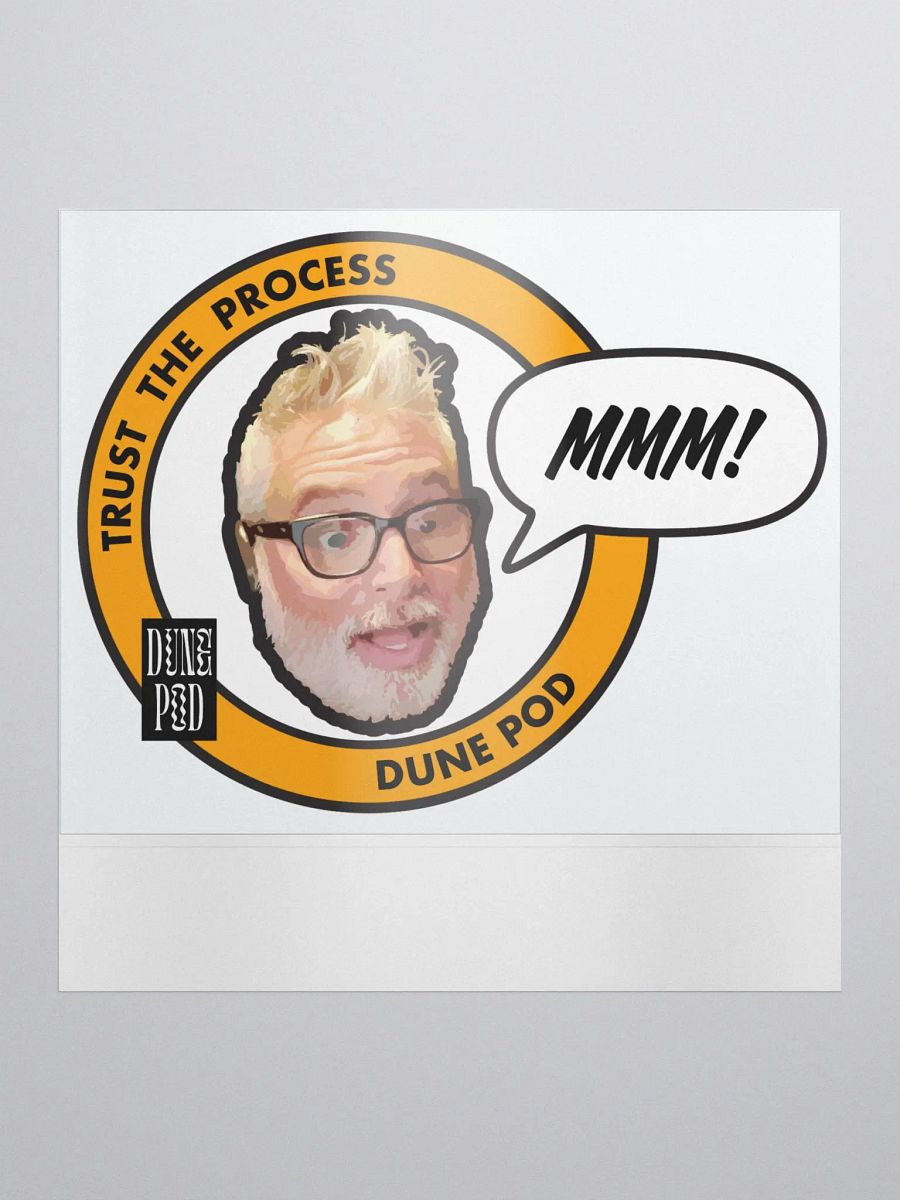 MMM Trust the Process Haitch Sticker product image (1)