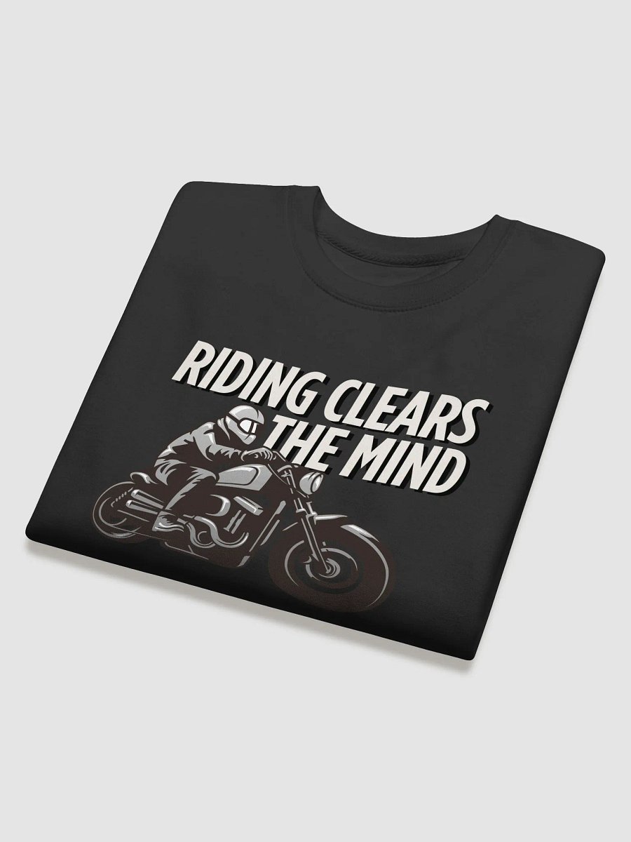 Rider's Mindset Premium Sweatshirt | Riding clears the mind. product image (28)