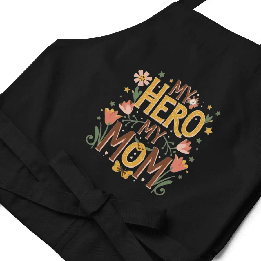 My Hero My Mom Special Organic Cotton Apron product image (5)