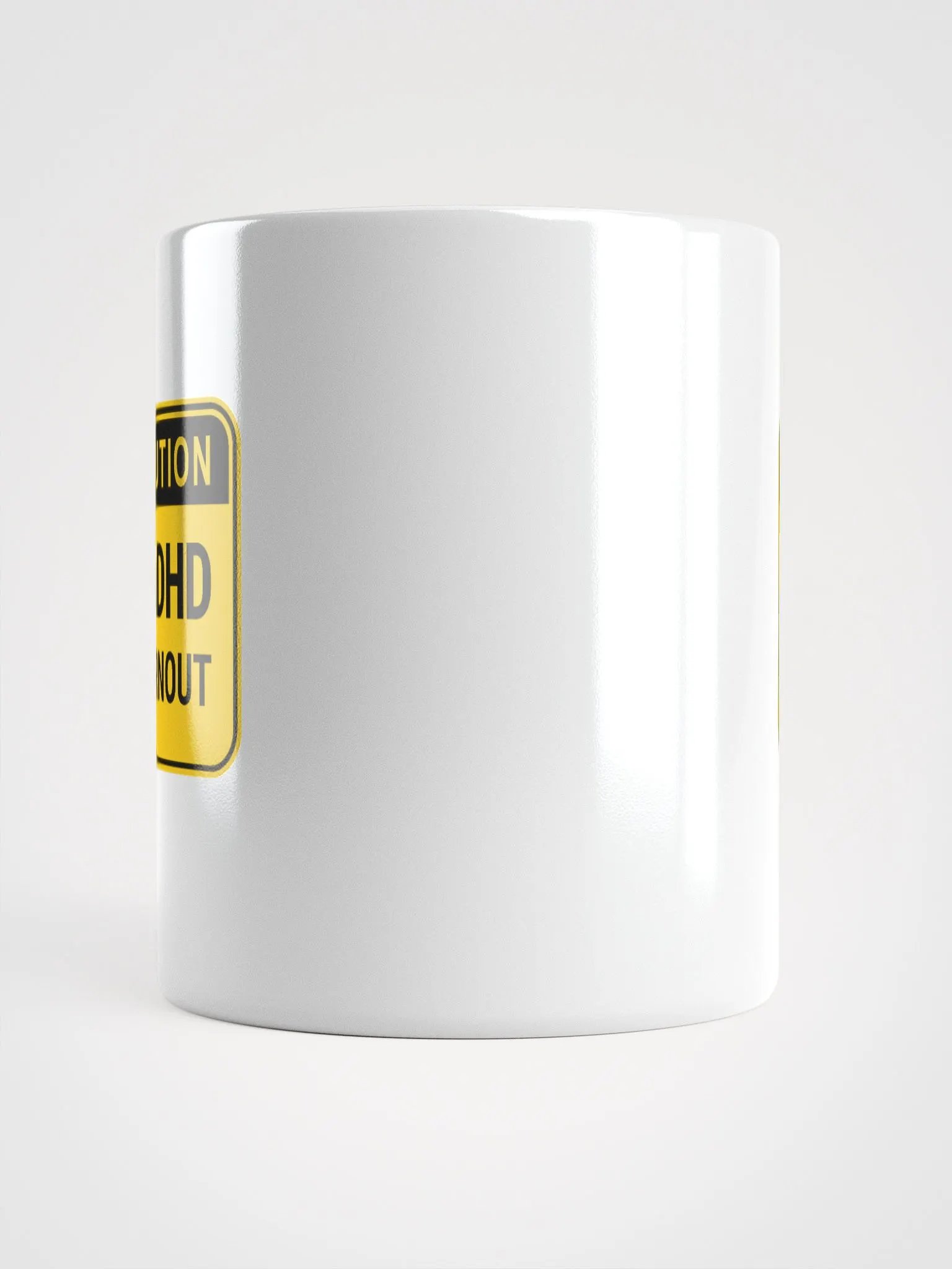 CAUTION: AuDHD BURNOUT Ceramic Mug product image (5)