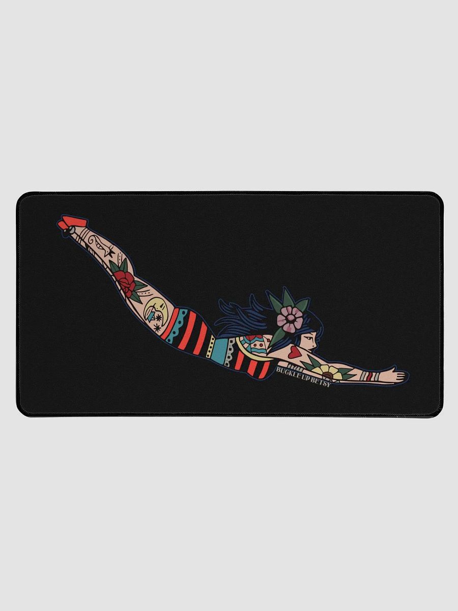 Diving Lady Tattooed Desk Mat product image (2)