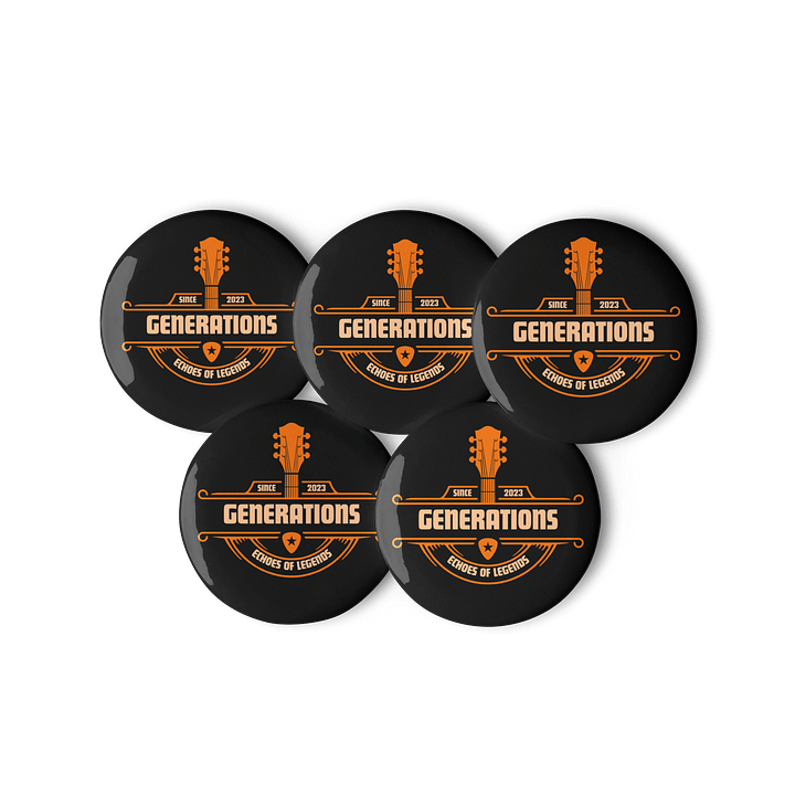 Echoes of Legends Guitar Pin Set product image (2)