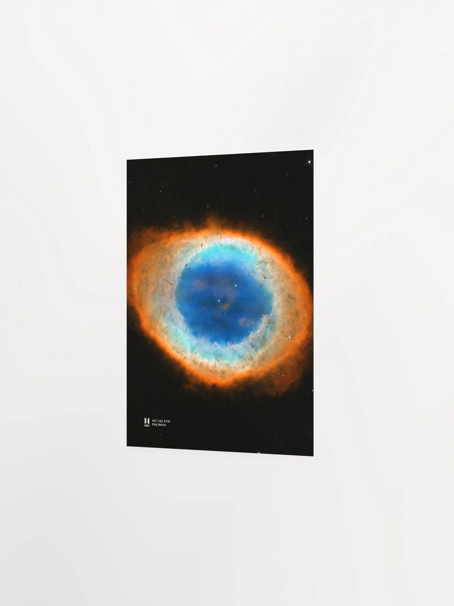Ring Nebula. M57, NGC 6720, NASA Hubble Space Telescope — Hi-Res Space poster, science poster, space photo product image (9)