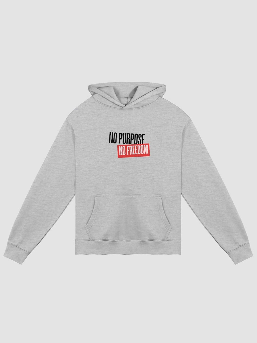 Freedom & Purpose Unisex Oversized Hoodie | No purpose no freedom product image (1)