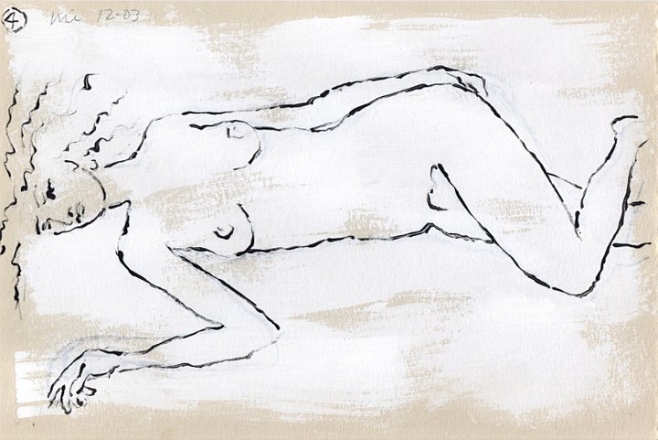 Sleeping Woman #4 12.03 Print product image (1)