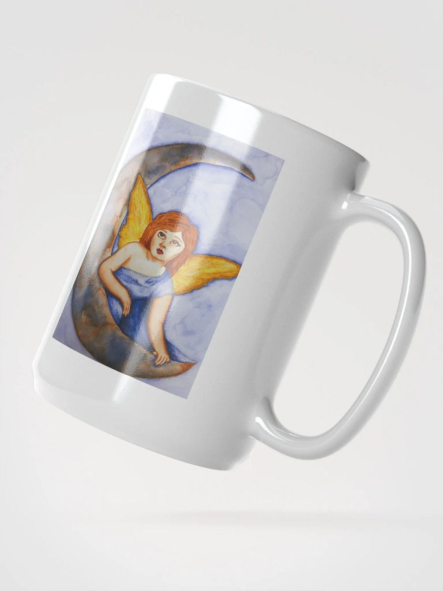 MOONWATCHER white glossy mug product image (3)