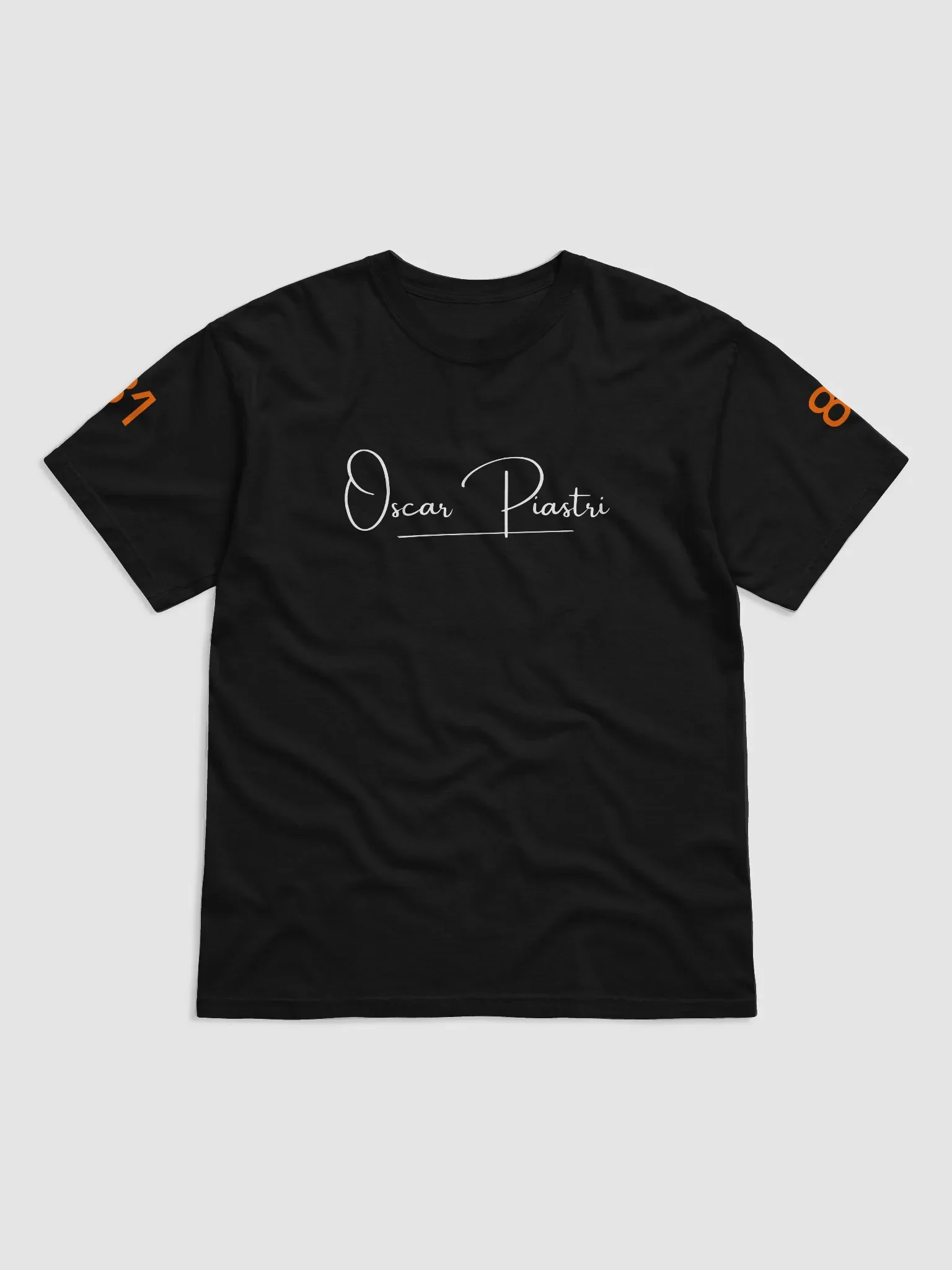 Oscar Piastri Black Signature Tee product image (1)