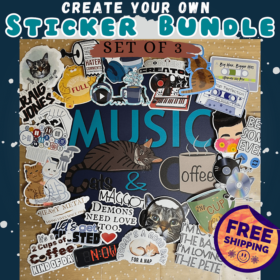 Create Your Own Sticker Bundle (Set of 3) product image (1)