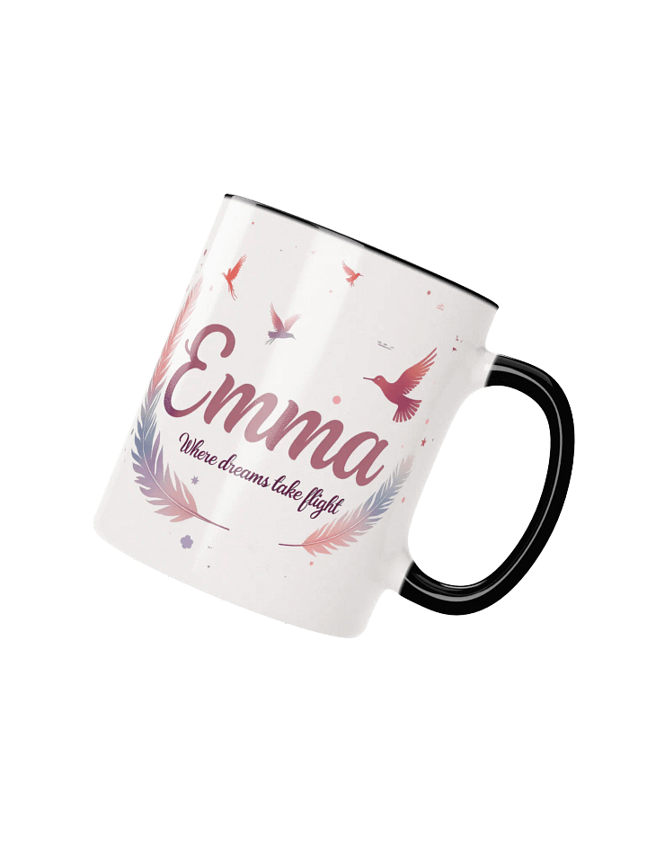 Emma Mug: Where Dreams Take Flight – A Personalized Gift That Inspires product image (2)