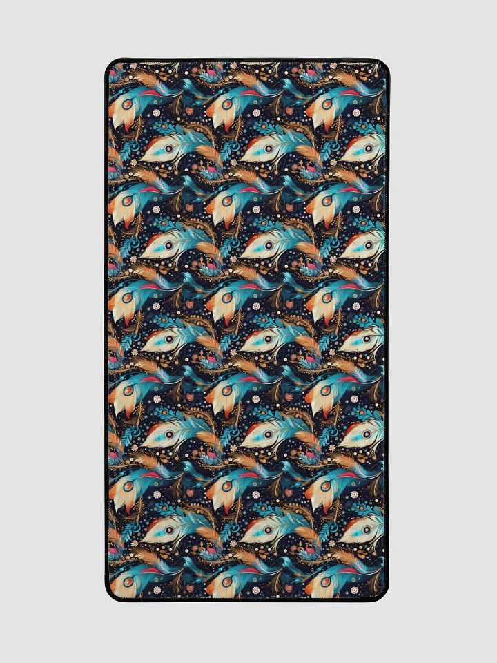 Ethereal Feathers Desk Mat-15.5" x 31.5" product image (2)