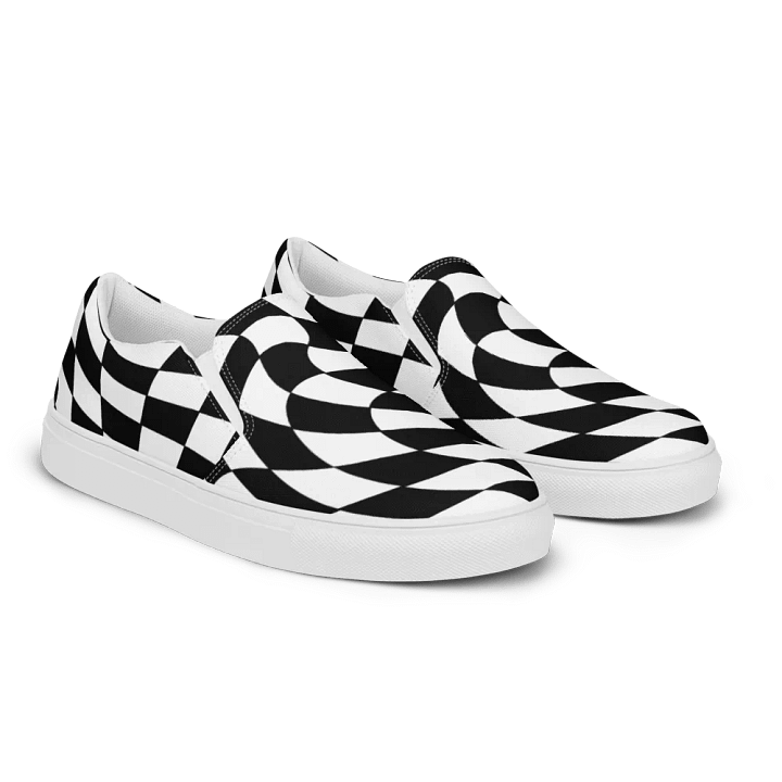 Swirled Checker Mens Slip-ons product image (2)