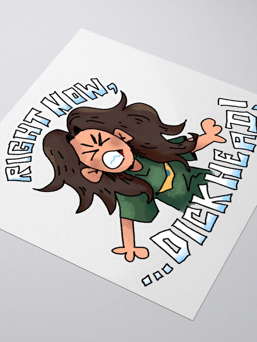 RS02: RIGHT NOW D*CKHEAD! STICKER product image (3)