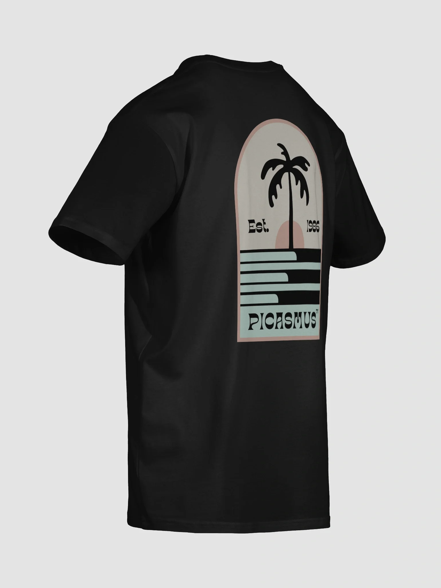 sunset palm unisex Premium T-Shirt product image (8)