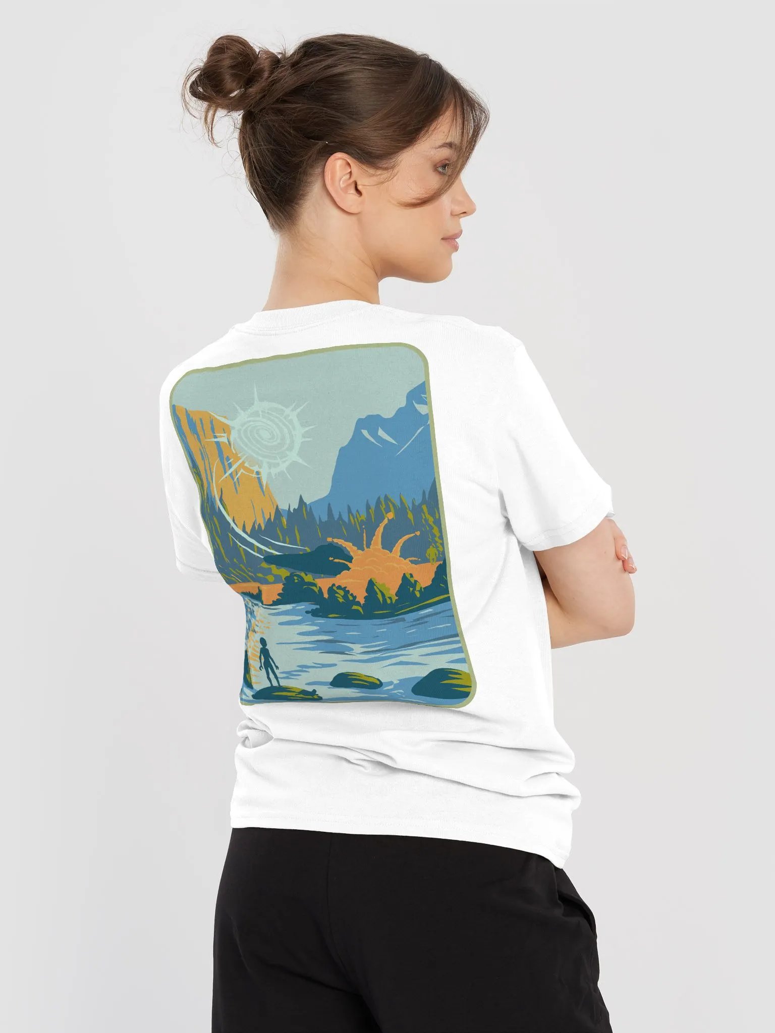 Alien Turtles UFO Crash T-Shirt product image (3)