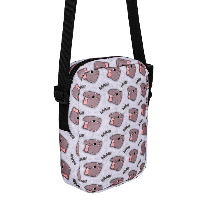 MOODENG'S PURPLE AAAH! UTILITY CROSSBODY BAG! product image (2)