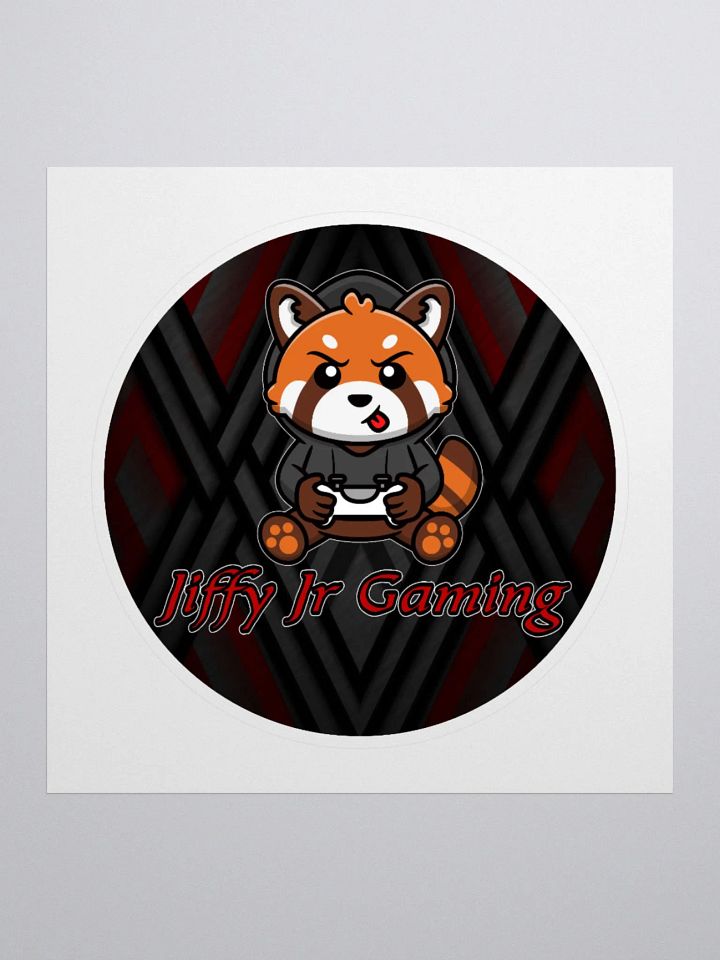 Jiffy Red Panda Sticker product image (1)