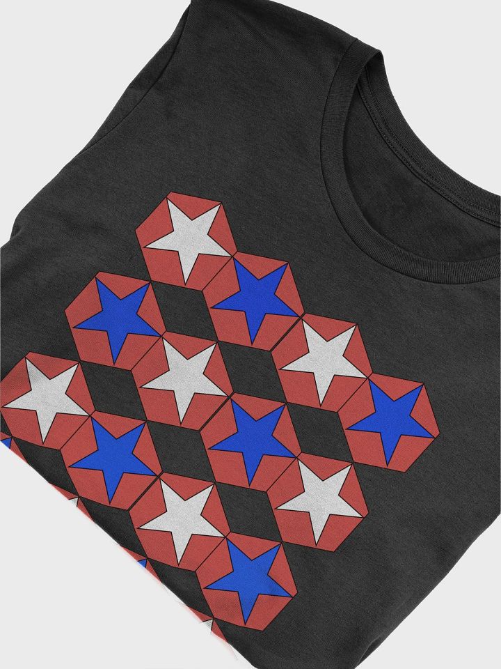 Stars Within Hexagons - Geometrical Design T-shirt product image (10)