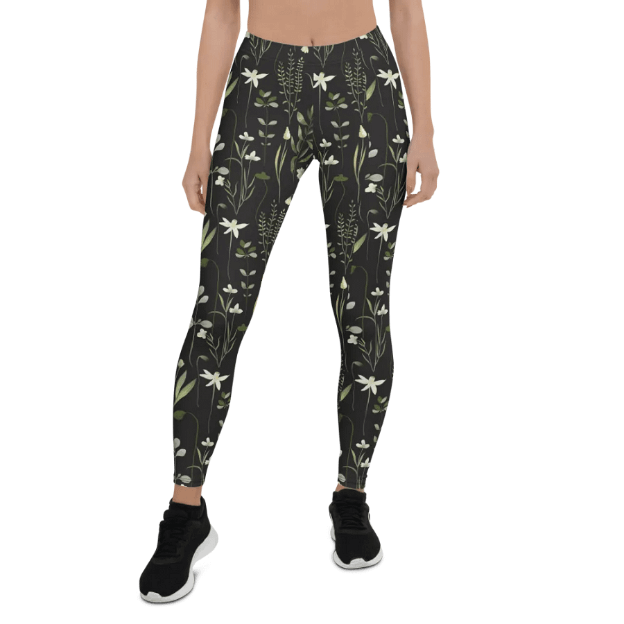 Wildflower Pattern Yoga Leggings product image (1)