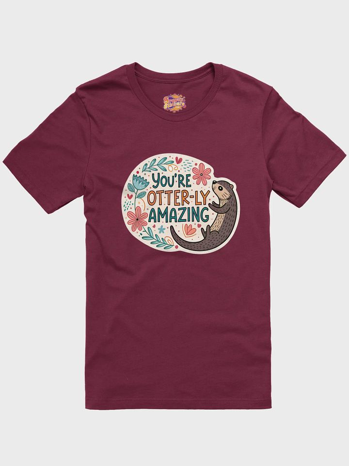 Whimsical Otter-ly Amazing T-Shirt product image (1)