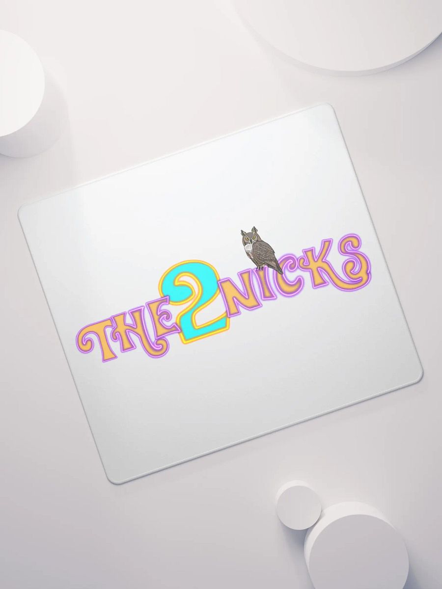 The2Nicks Gaming Mouse Pad (White) product image (7)