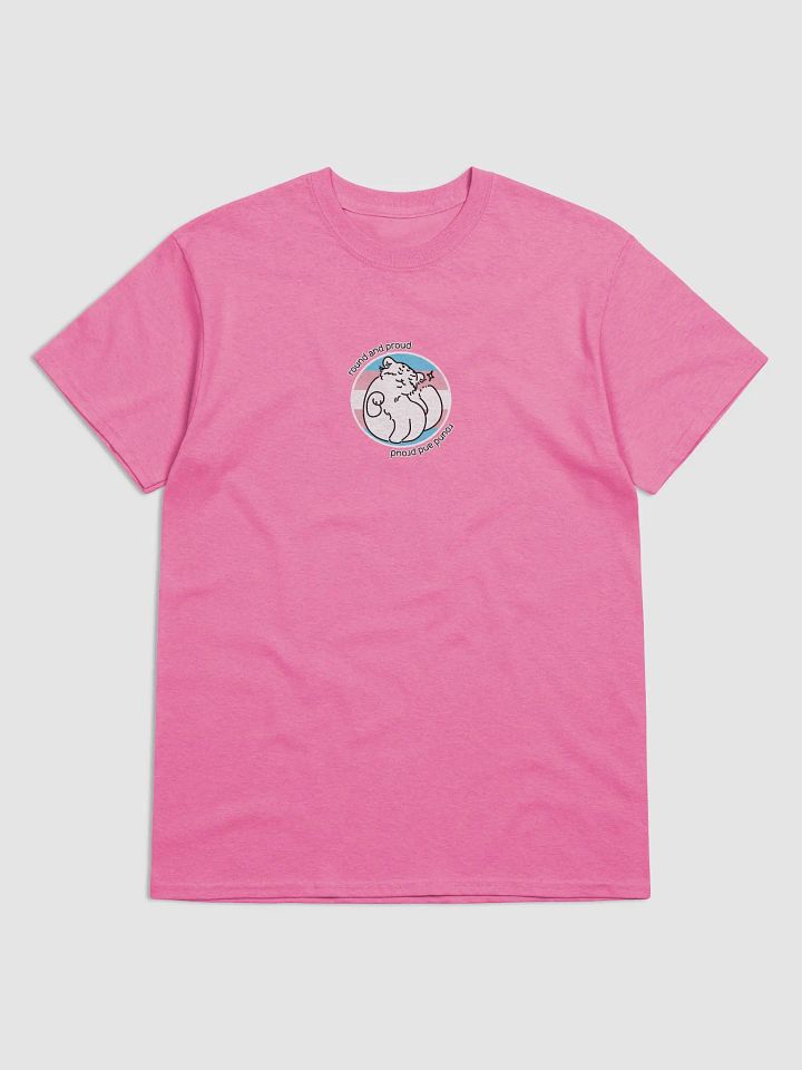 Round and Proud Manul Transgender Version - Gildan Unisex T-Shirt product image (5)