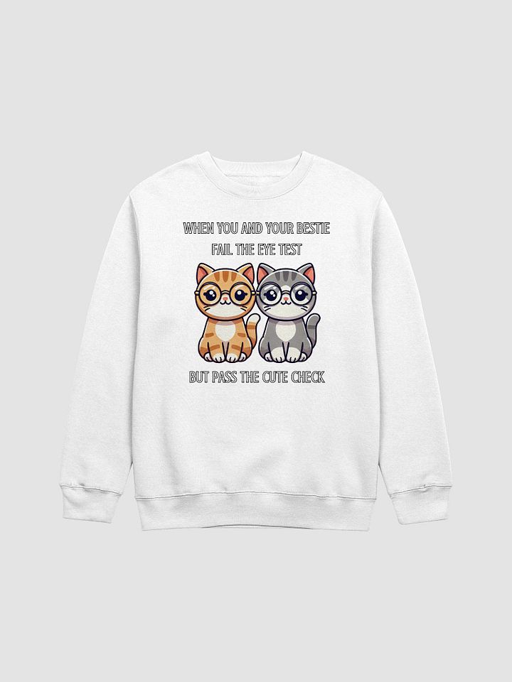 Cute Check Crewneck Sweatshirt product image (2)