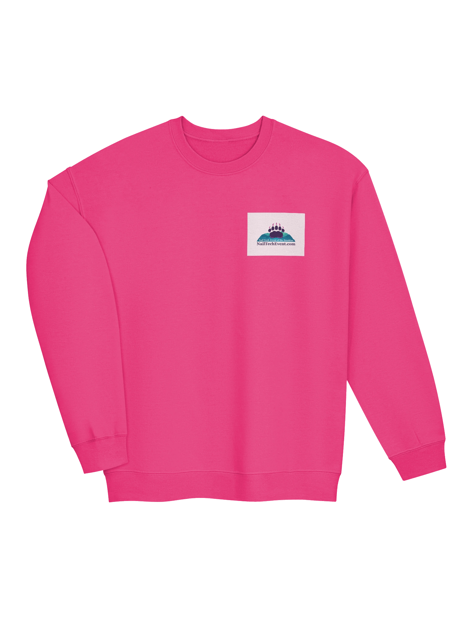 Smokies Nail Show Crewneck Sweatshirt (white logo) product image (3)