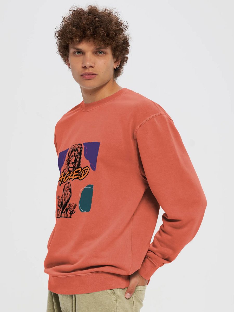 Backed Long Sleeve crew neck unisex product image (5)