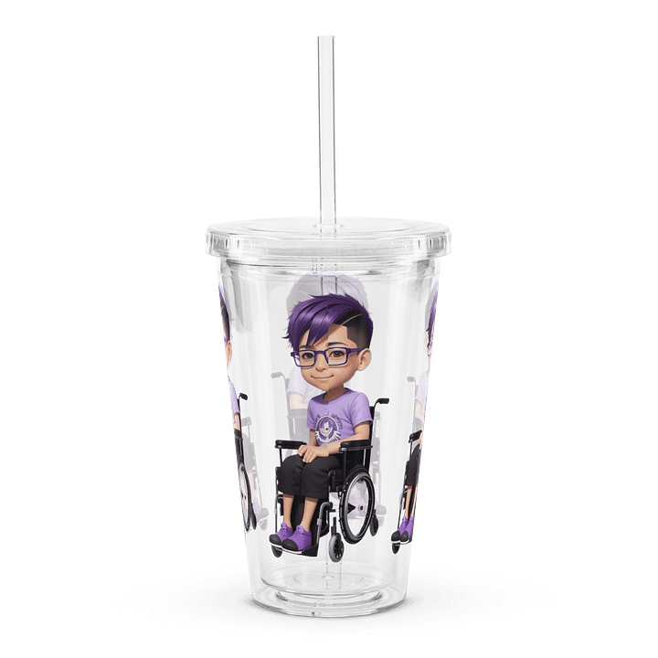 Enigma Clear Plastic Tumbler product image (2)