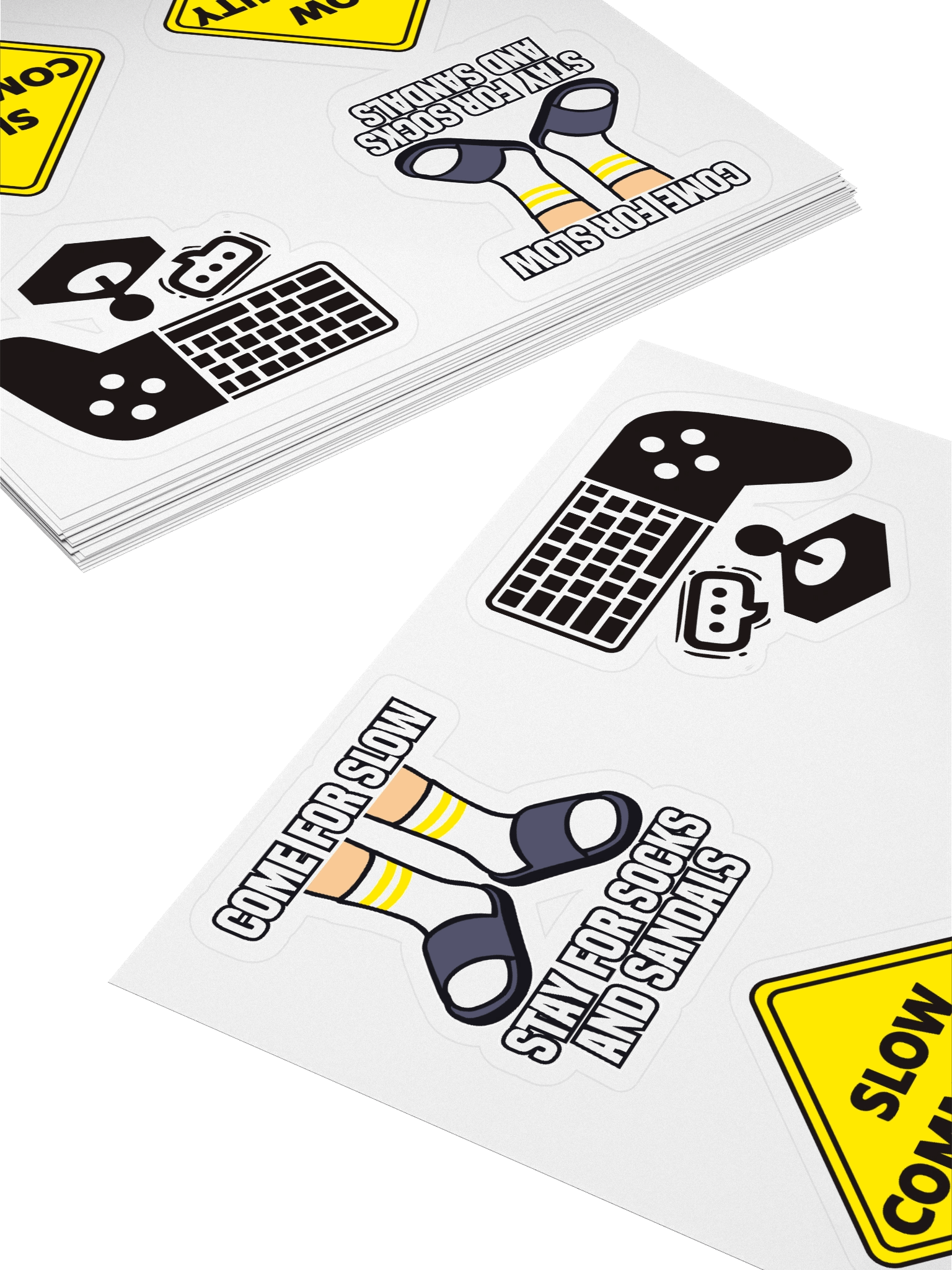 SLOW COMMUNITY | 4 Sticker Pack product image (1)