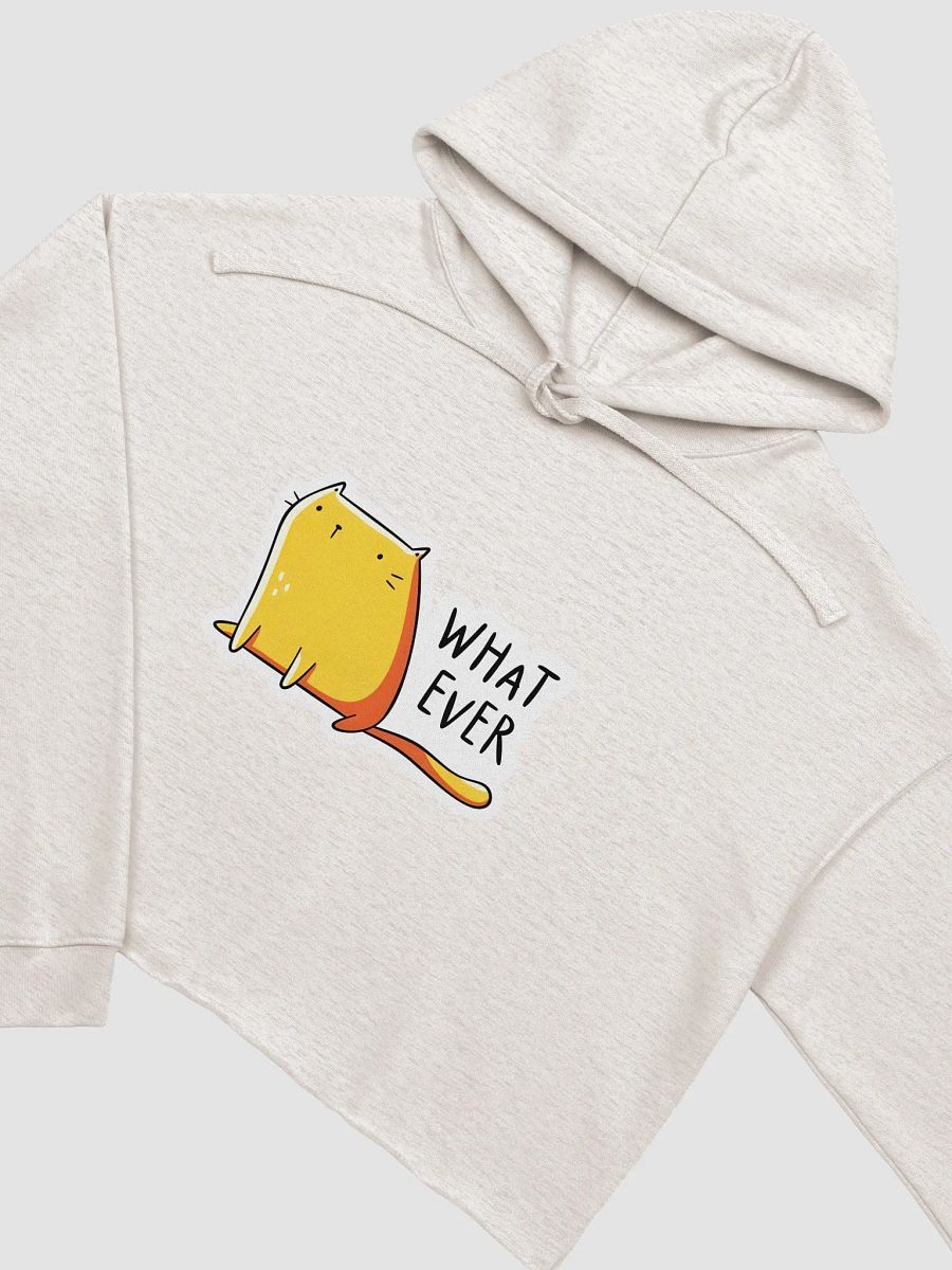 Whimsical Whatever Cat Crop Hoodie product image (13)