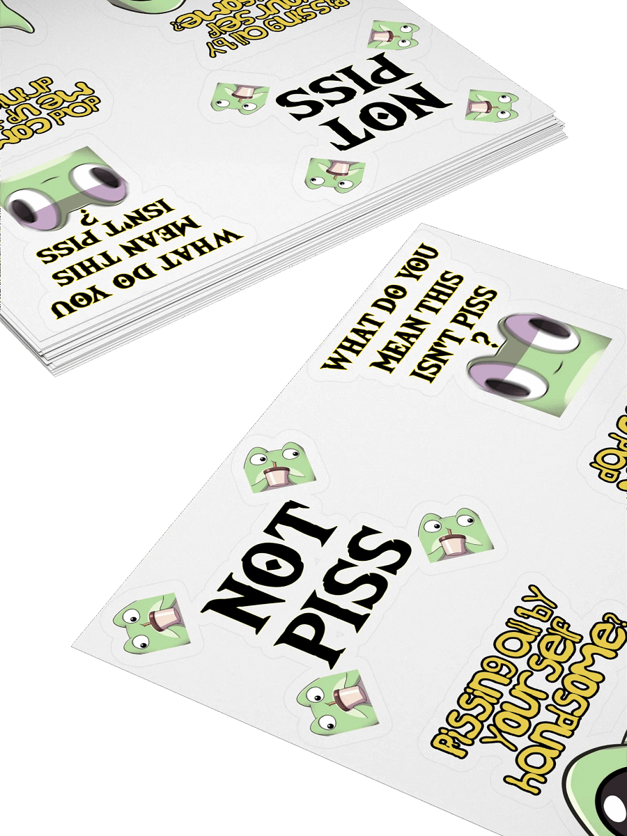 PISS STICKERS LIMITED EDITON product image (4)
