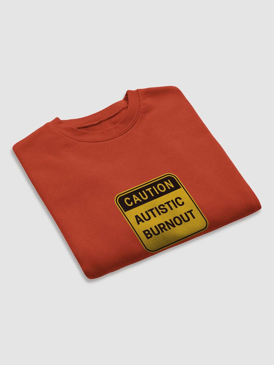 CAUTION: ASD BURNOUT cropped crewneck product image (4)