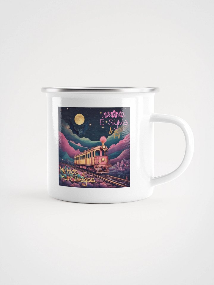 Metros y Murciélagos Metal with Enamel Mug product image (1)
