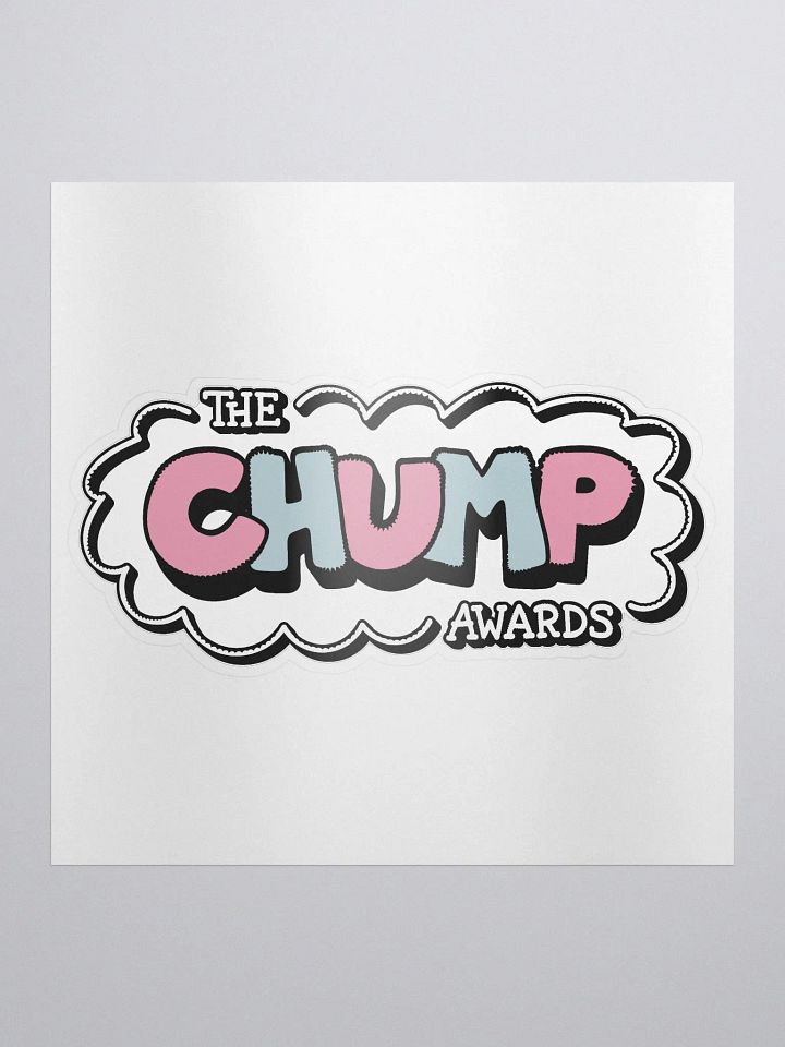 The Chump Awards Sticker product image (2)