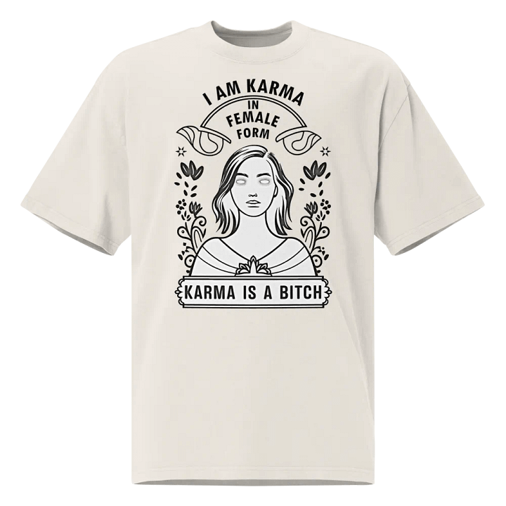 Karma Vision Oversized Tee product image (3)