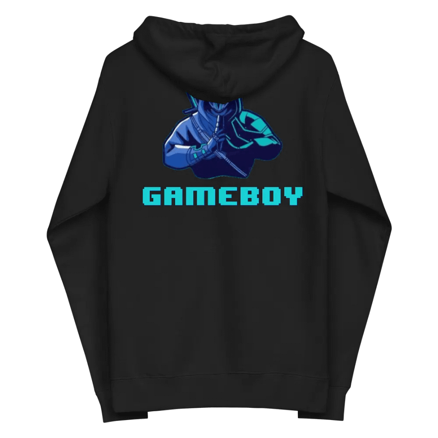 Gameboy Zip-Up Hoodie w/Logo in the Back and Front product image (7)