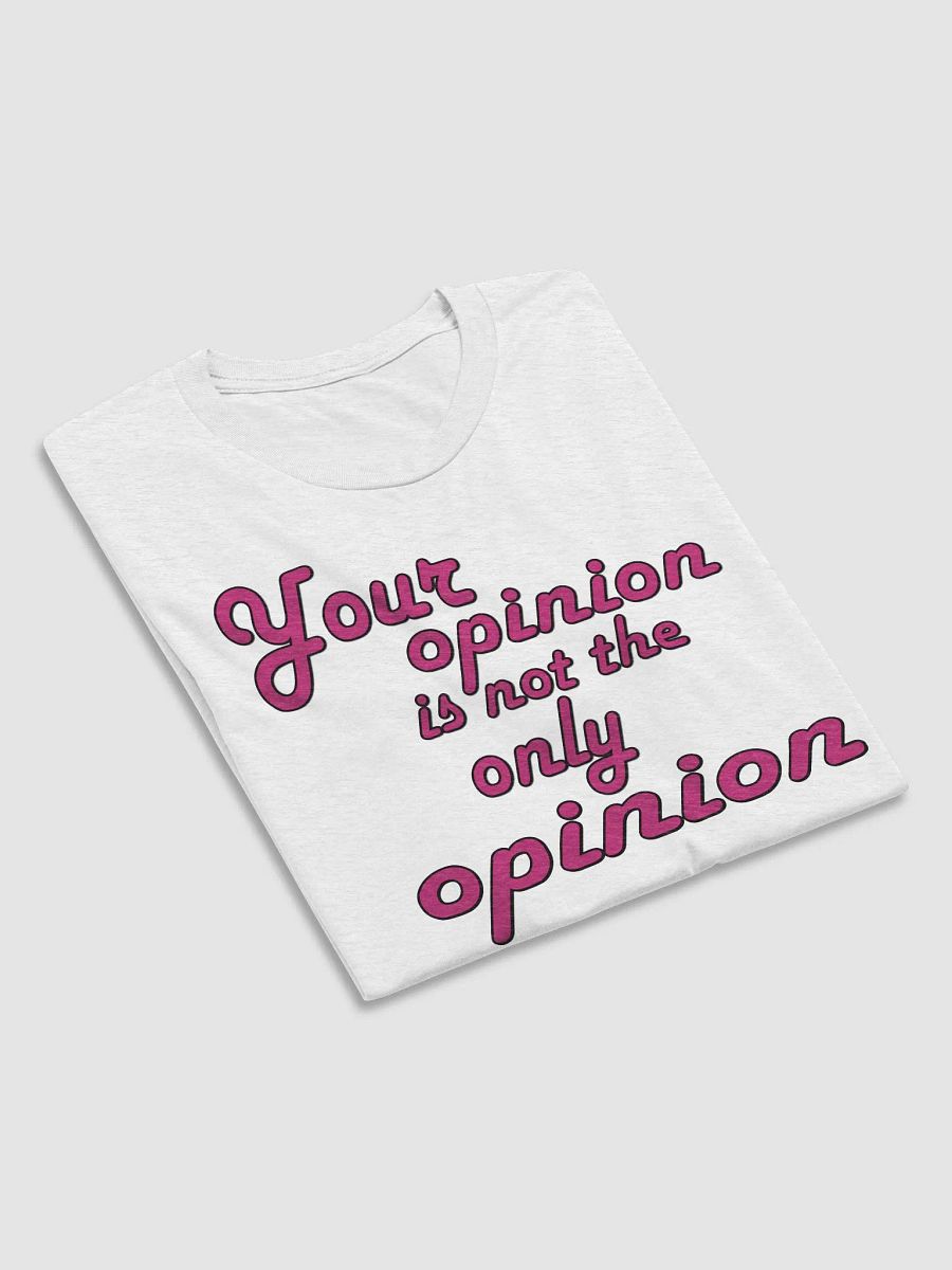 Your Opinion... Bella+Canvas Triblend Short Sleeve T-Shirt product image (4)