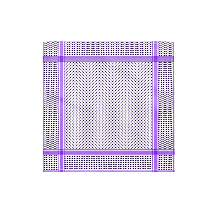 Aesthetic Purple Kufiya Bandana product image (1)
