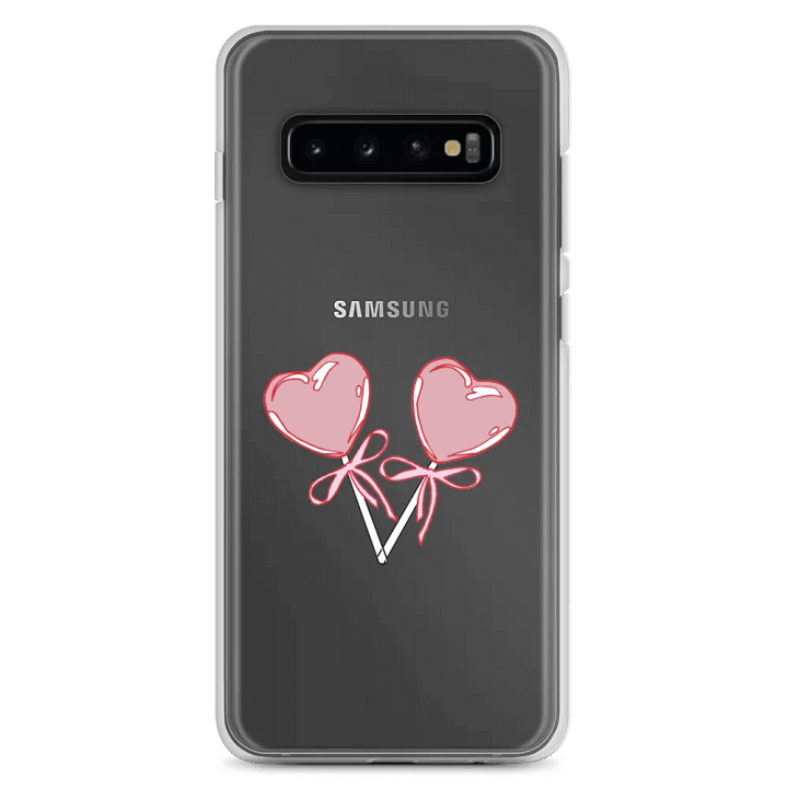 Lollipop Heart-bow Clear Phone Case S product image (2)