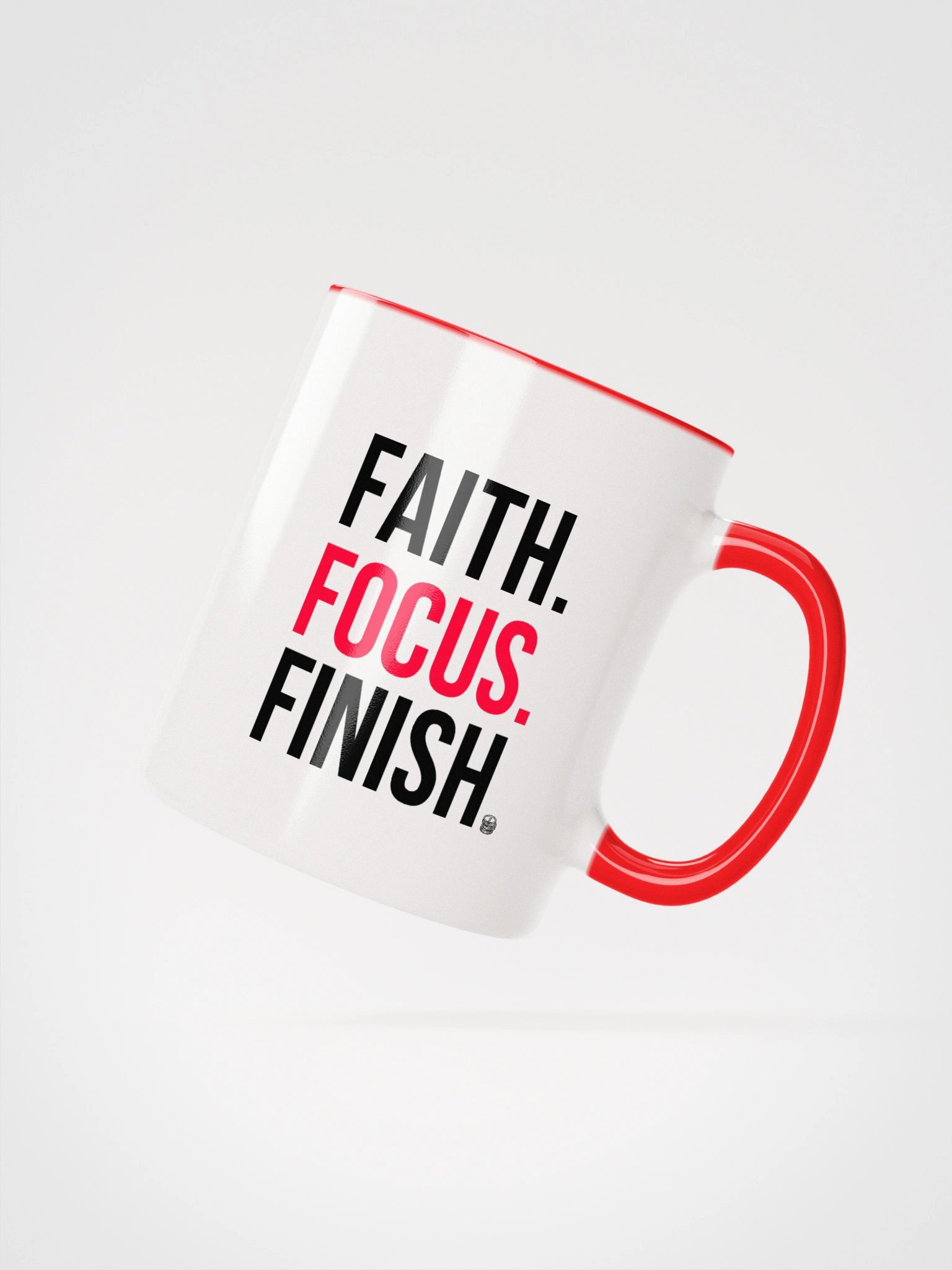 Faith. Focus. Finish. Motivational Mug product image (7)