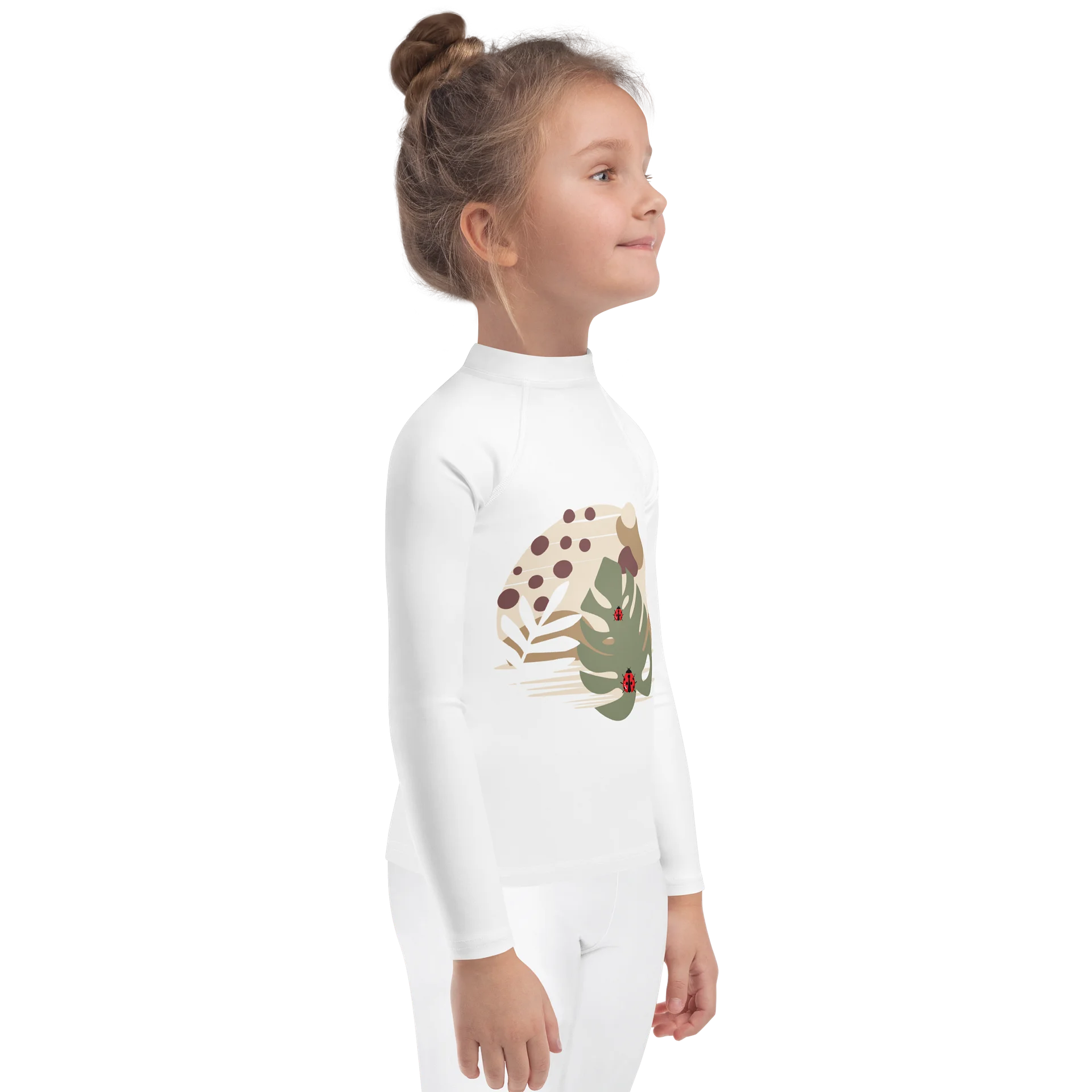 Organic Bug Adventure Kids Rash Guard product image (4)