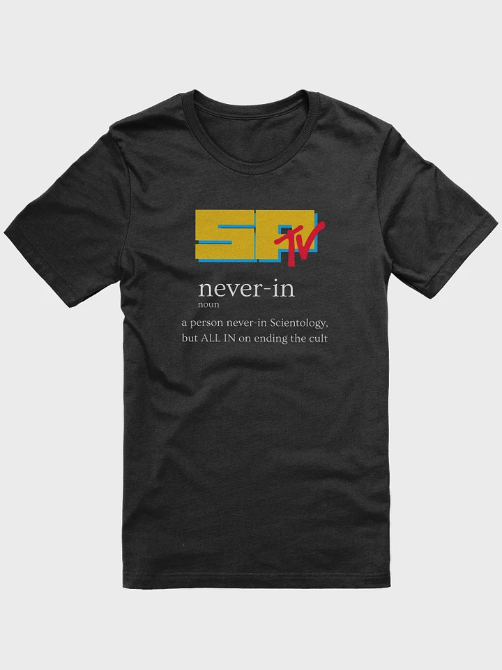 SPTV never-in T-shirt Women's Black product image (1)