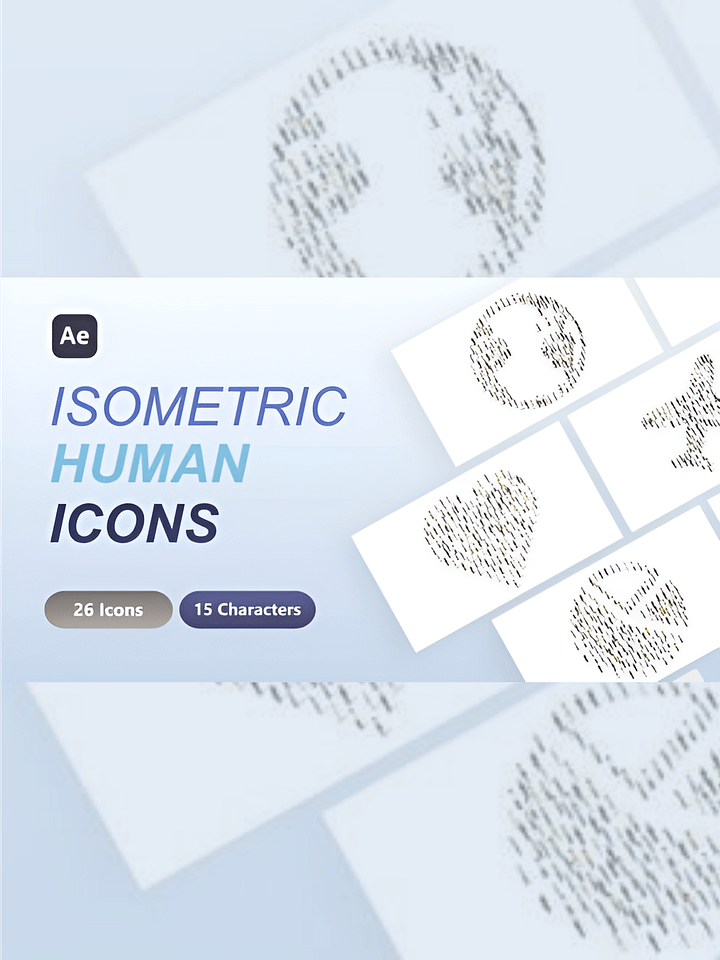 VideoHive - Isometric Human Icons product image (1)